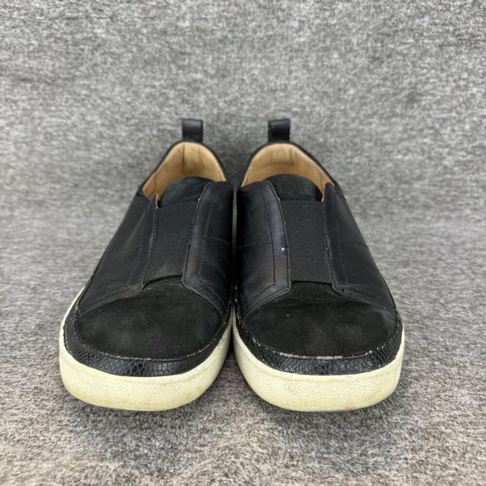 ✅Vionic Slip-On Loafers Womens Sz 9.5 Zinah Black Leather Casual Sneakers Shoes - Picture 4 of 11